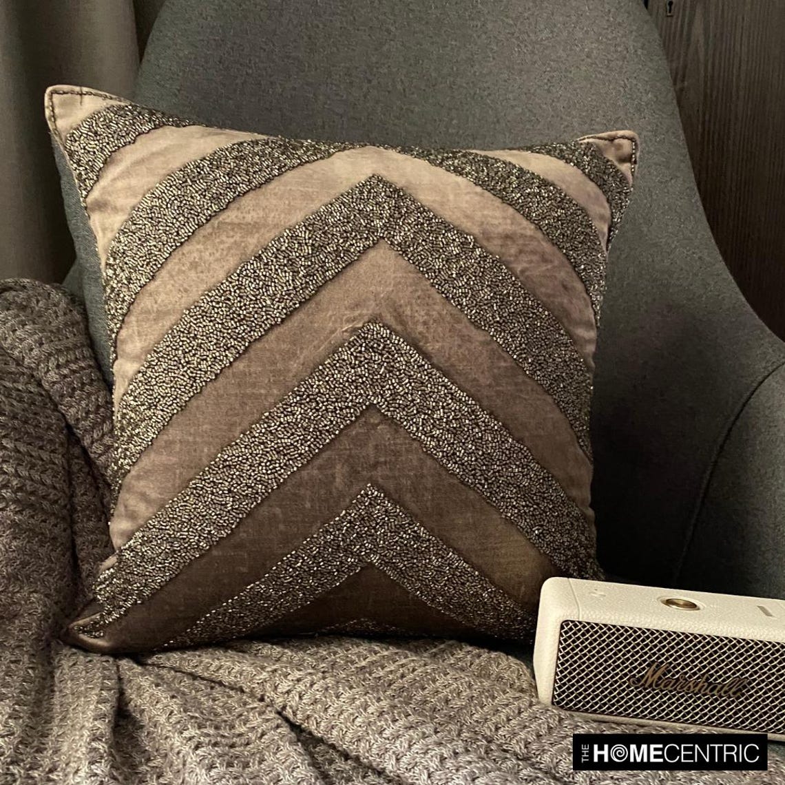 Brown Summit Throw Pillow Cover