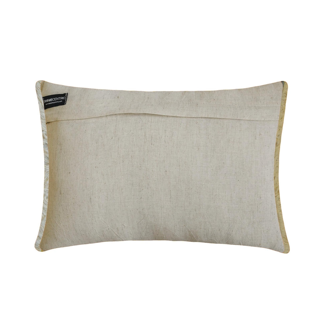 Amarella - Red Cotton  Lumbar Pillow Cover