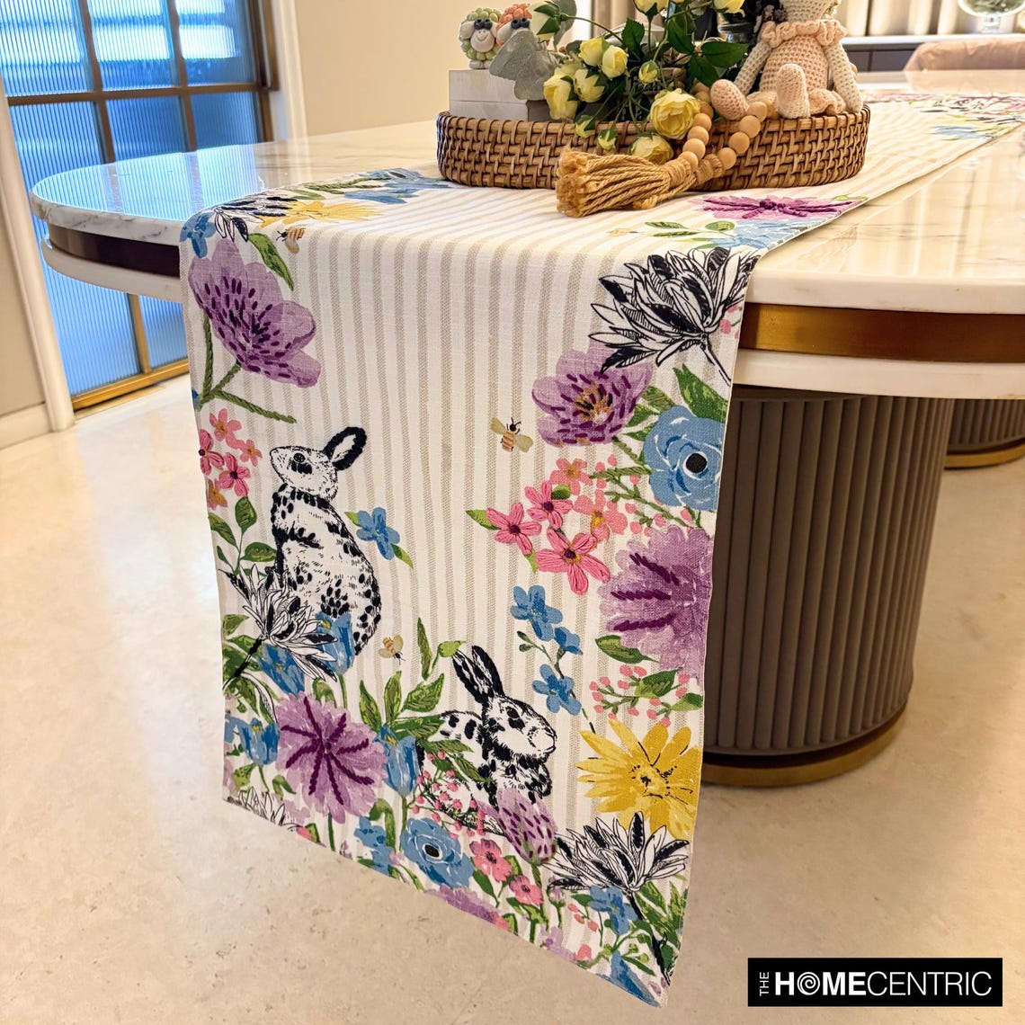 Bunny Wonderland Decorative Table Runner