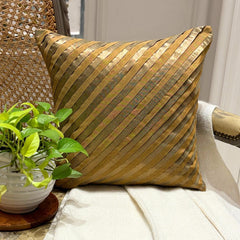 Unfolding Gold Copper Euro Sham