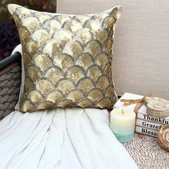 Singing Mermaid Throw Pillow Cover