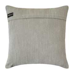 Ivory & Gray Velvet Throw Pillow Cover - Velvet Flow