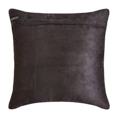 Brown & Grey Jacquard Throw Pillow Cover - Chevron Ridge