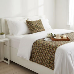 Trixee Decorative Bed Runner and Pillow Cover