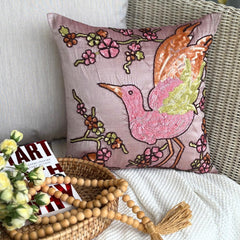 Colorful Birdy Euro Sham