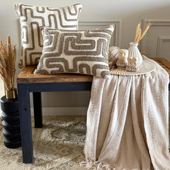 Olive Green Linen Lumbar Pillow Cover - Terrain