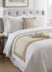 Tessellation Decorative Bed Runner and Pillow Cover