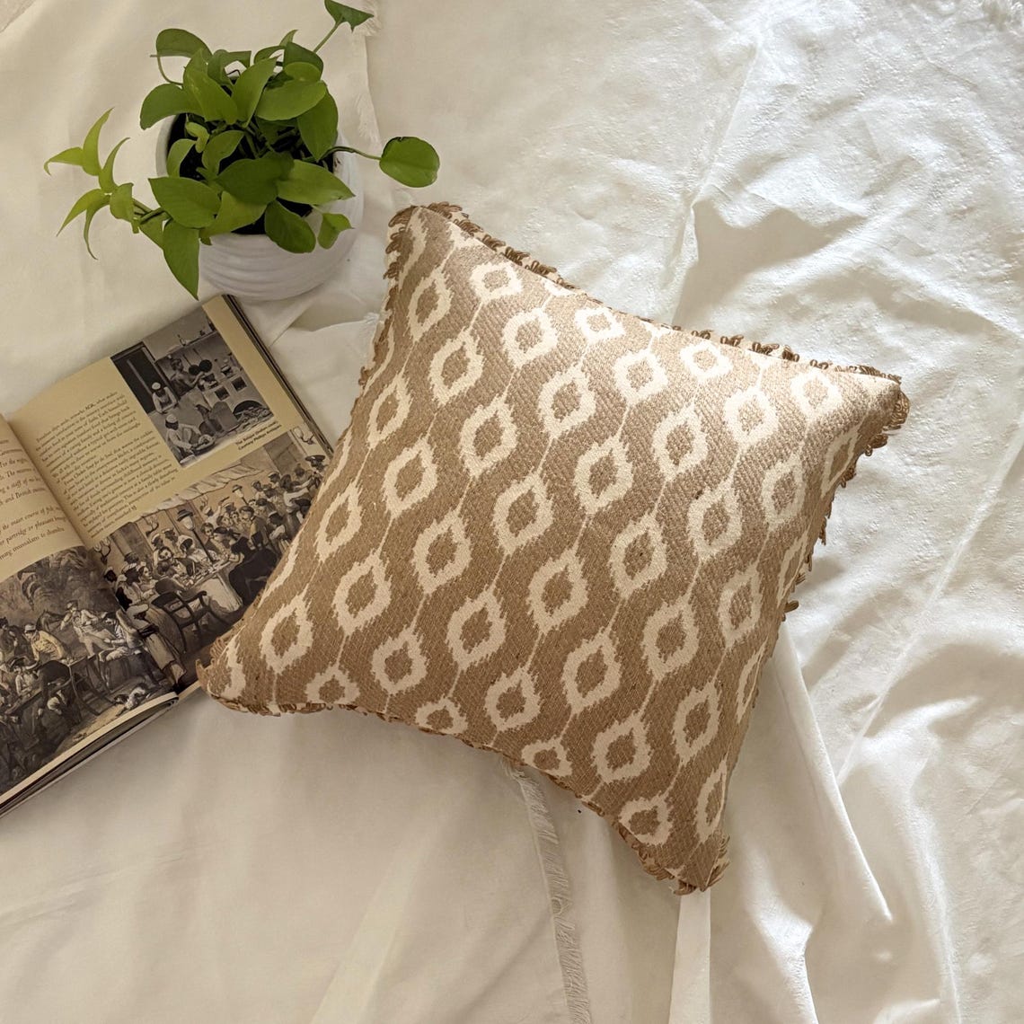Tatami Throw Pillow Cover