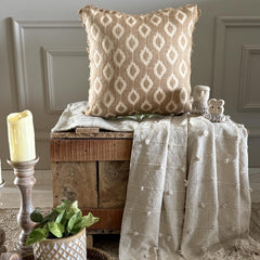 Tatami Throw Pillow Cover