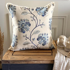 Morning Flower Throw Pillow Cover