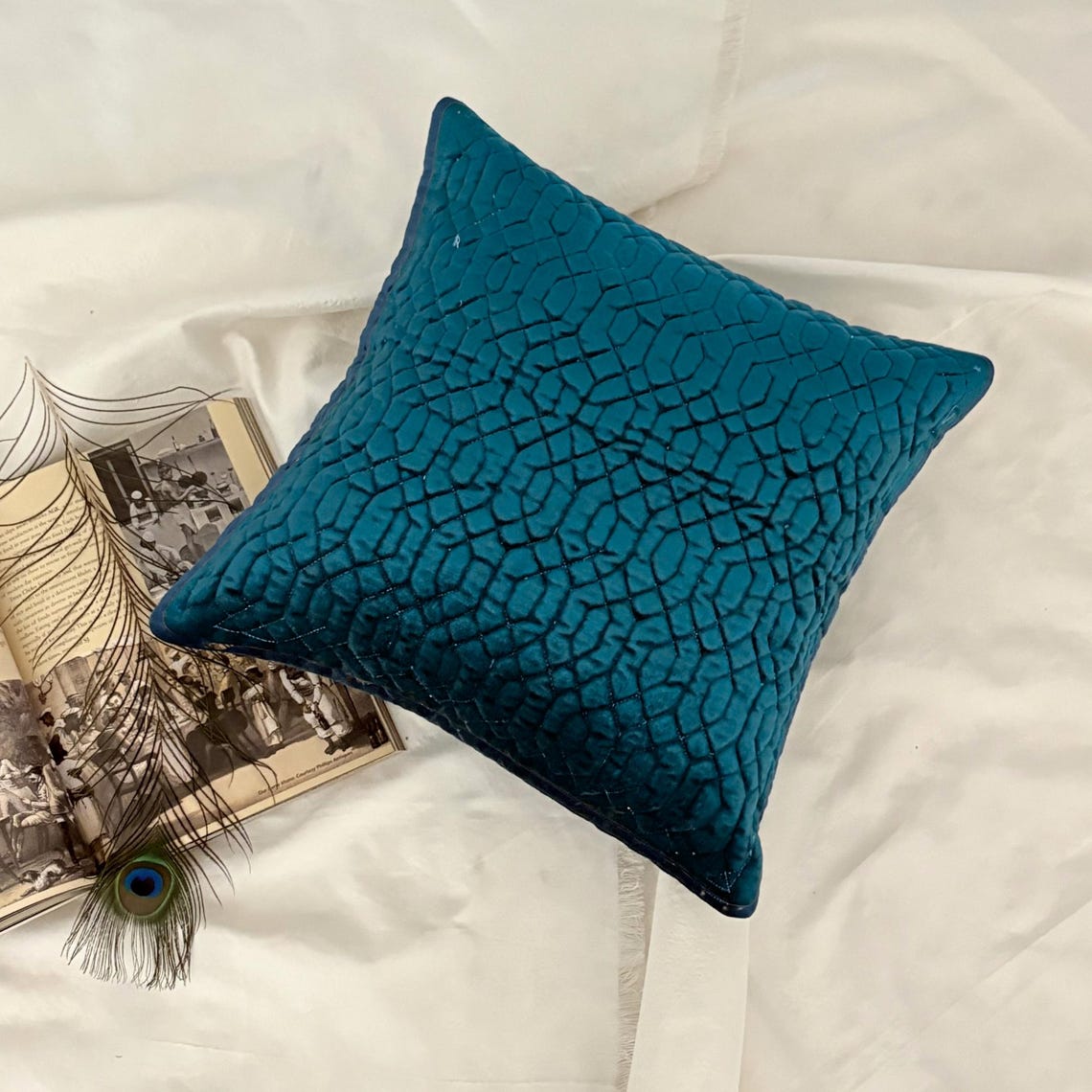 Irresistible Teal Decorative Euro Sham