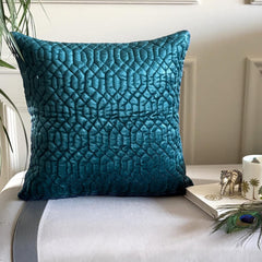 Irresistible Teal Throw Pillow Cover