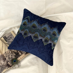 Neelkanth Throw Pillow Cover