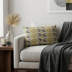 Chartreuse Linen Throw Pillow Cover - Terrava