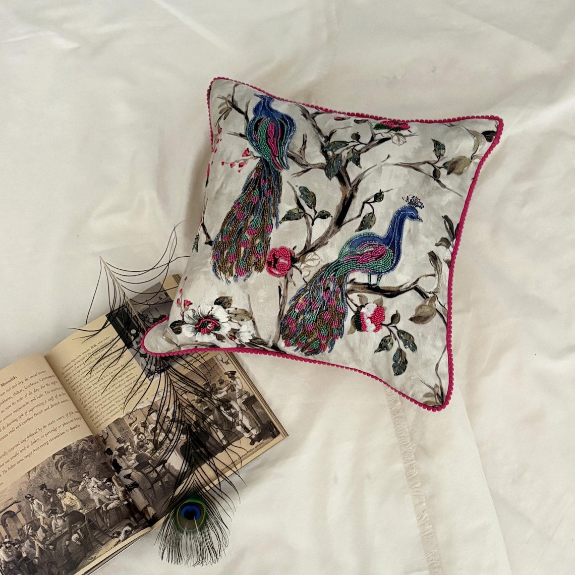 Tavas Throw Pillow Cover