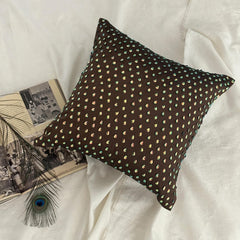 Persian Peacock Silk Decorative Euro Sham