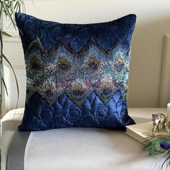 Neelkanth Throw Pillow Cover