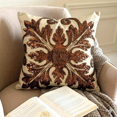 Copoper Alchemist Throw Pillow Cover