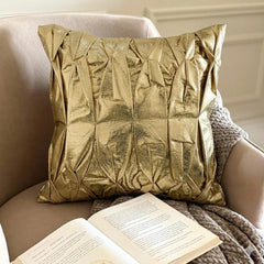 Stunning Gold Throw Pillow Cover