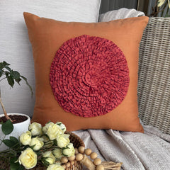 Vintage Rust Euro Sham