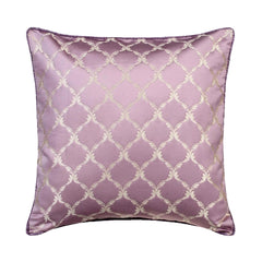 Lavender Tea - Lavender Jacquard Decorative Euro Sham