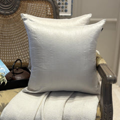 Light Gray Luxury Throw Pillow Cover
