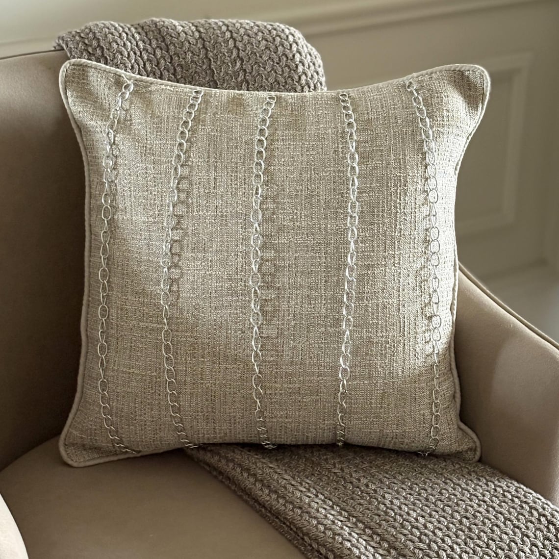 Chain Reaction Decorative Euro Sham