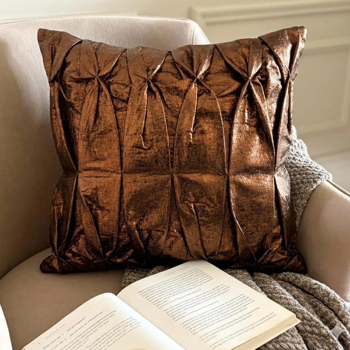 Stunning Bronzer Decorative Euro Shams