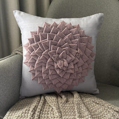 Flowerbed - Lavender Suede Decorative Euro Sham