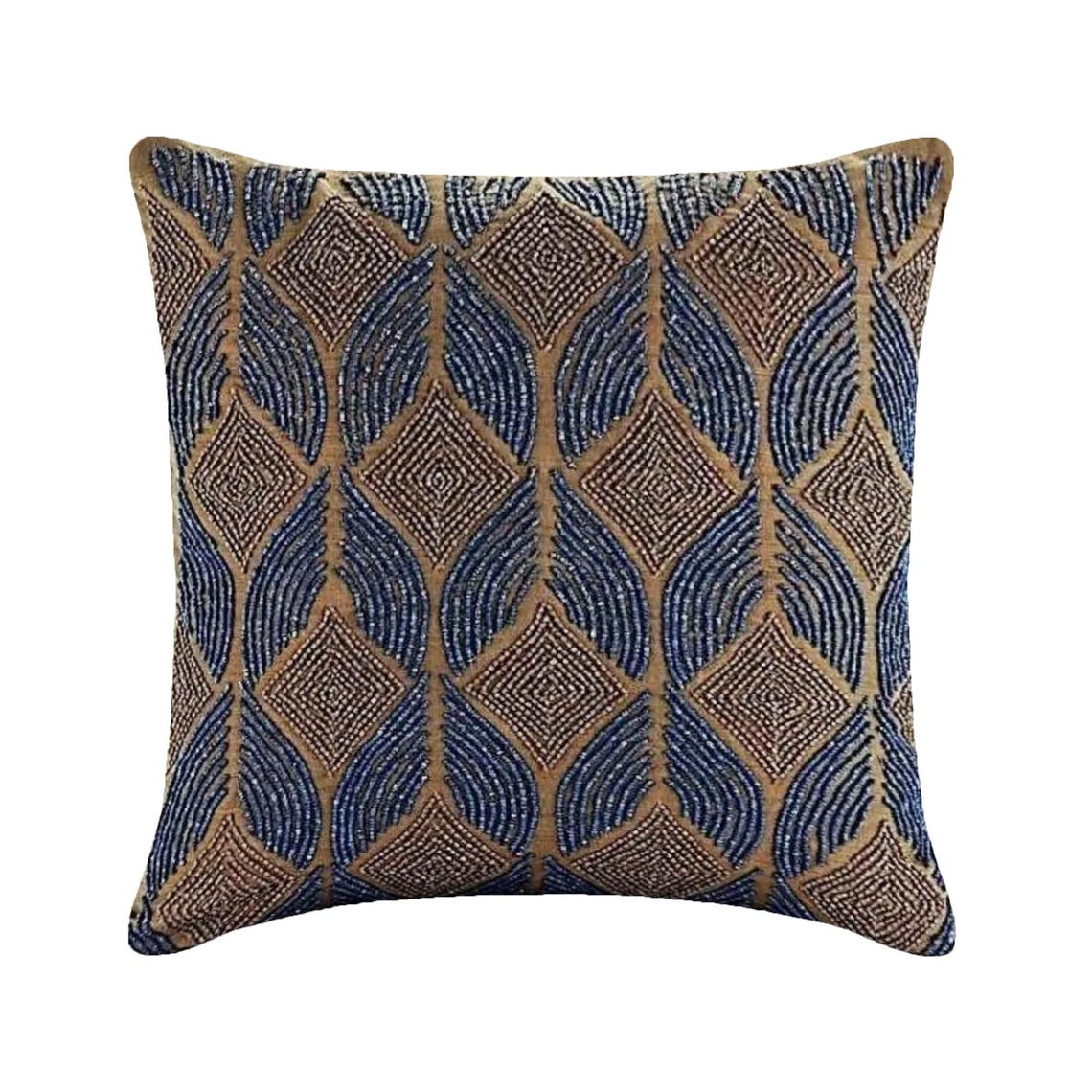 Moroccan Blue Arabian Decorative Euro Sham