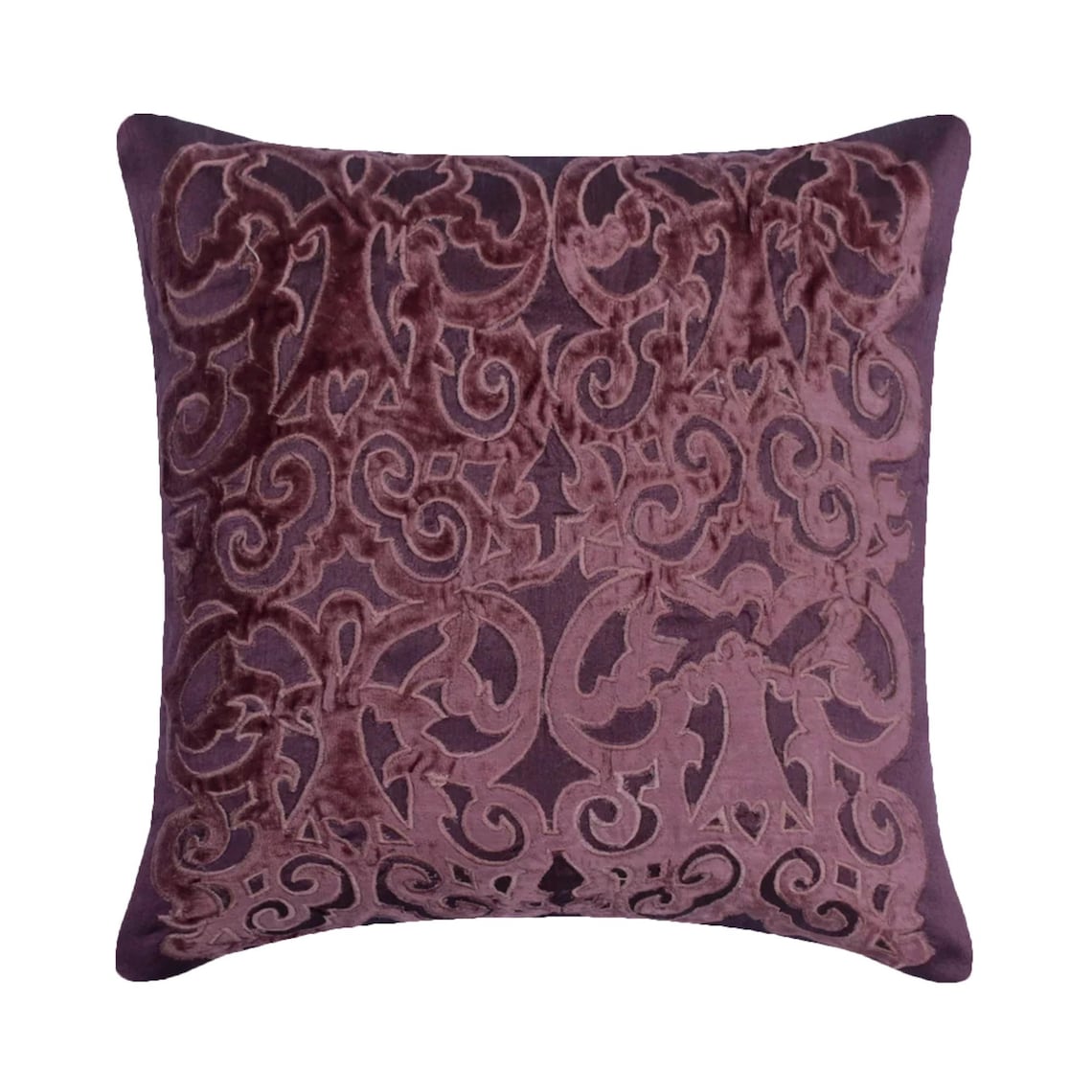 Damask Muse Throw Pillow Cover