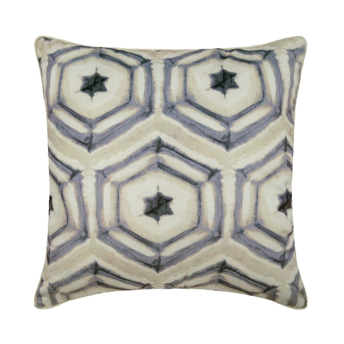 Batik Purple - Purple Velvet Decorative Euro Sham