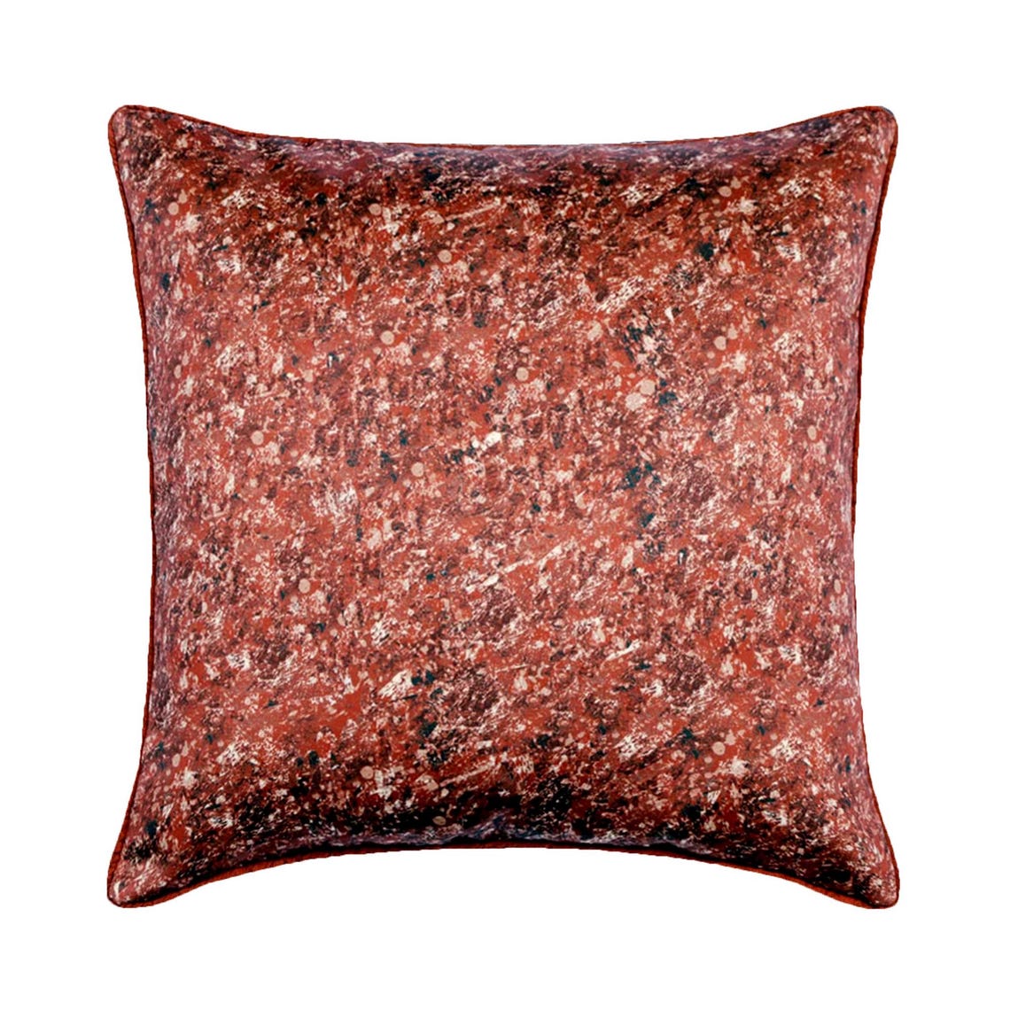 Sandstone Rust Throw Pillow Cover