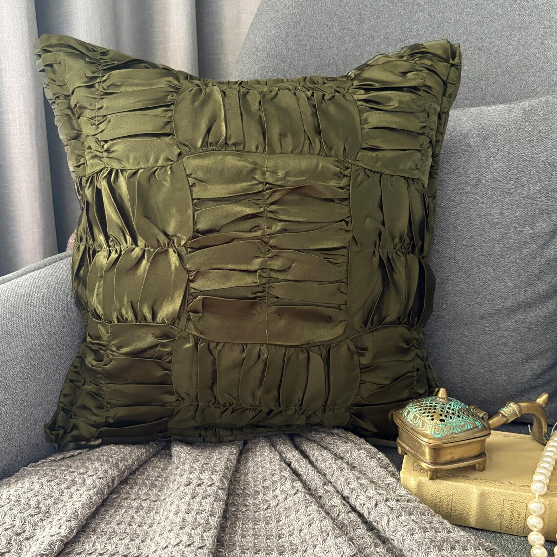 Dreamy Olive Euro Sham