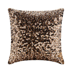 Shocker Gold - Gold Art Silk Decorative Euro Sham