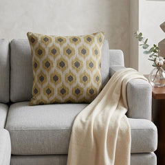Chartreuse Linen Lumbar Pillow Cover - Zoraya Lumbar