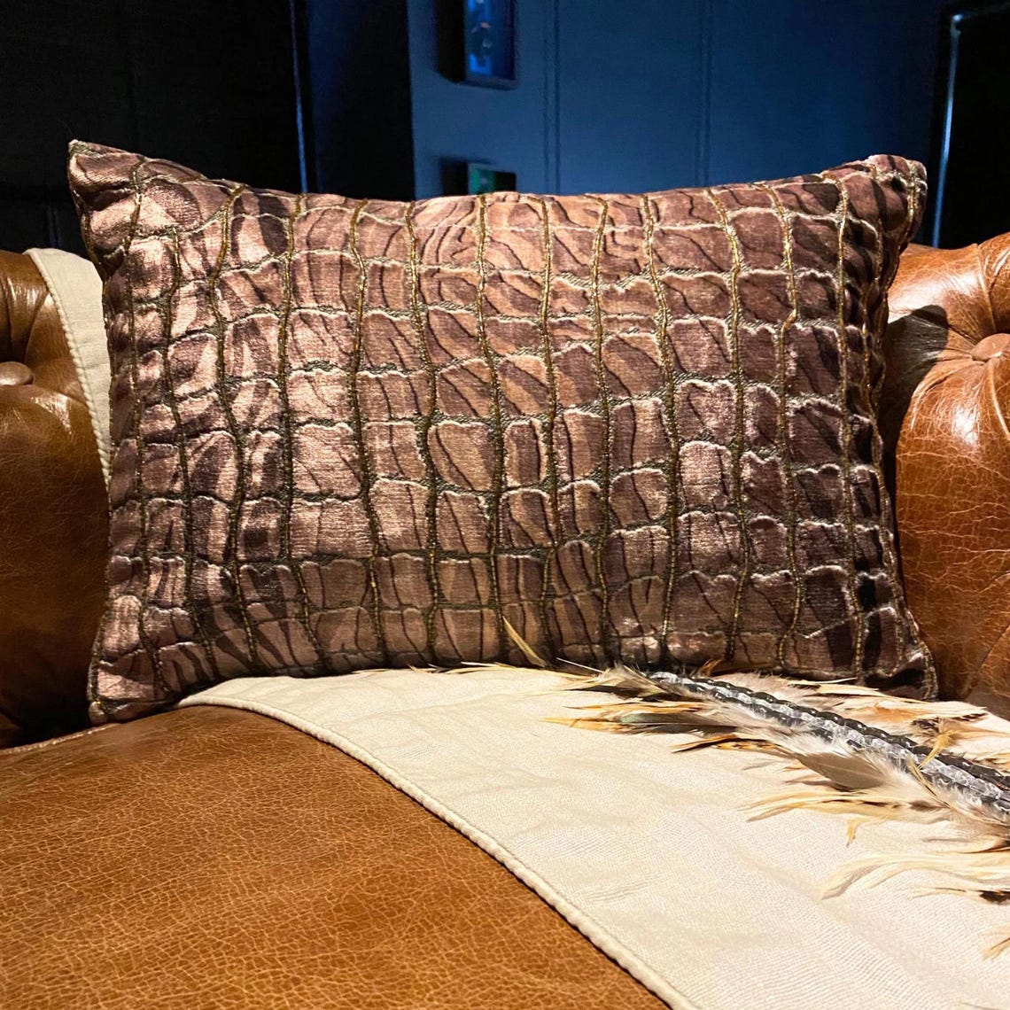 Roar & Ripple Lumbar Pillow Cover