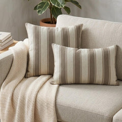 Terra Stripe Lumbar Lumbar Pillow Cover
