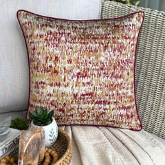 Foiled Red Decor Pillow Cover