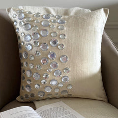Crystal Moonstone Pillow Cover