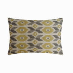 Chartreuse Linen Lumbar Pillow Cover - Terrava Lumbar