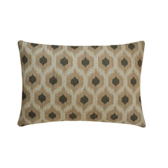 Beige Linen Lumbar Pillow Cover - Zoraya Beige Lumbar