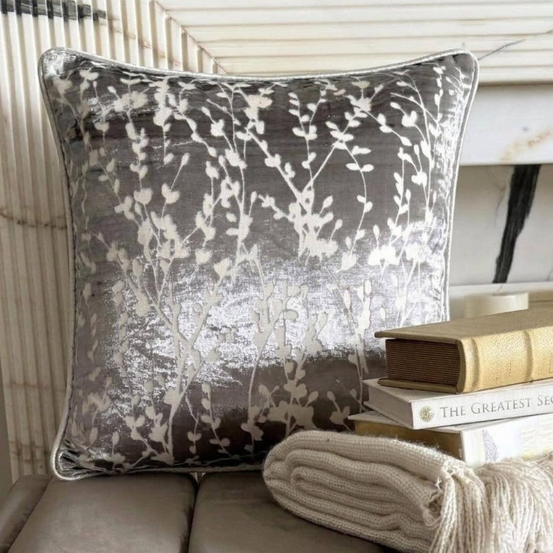 Paloma Grey Drops Euro Sham