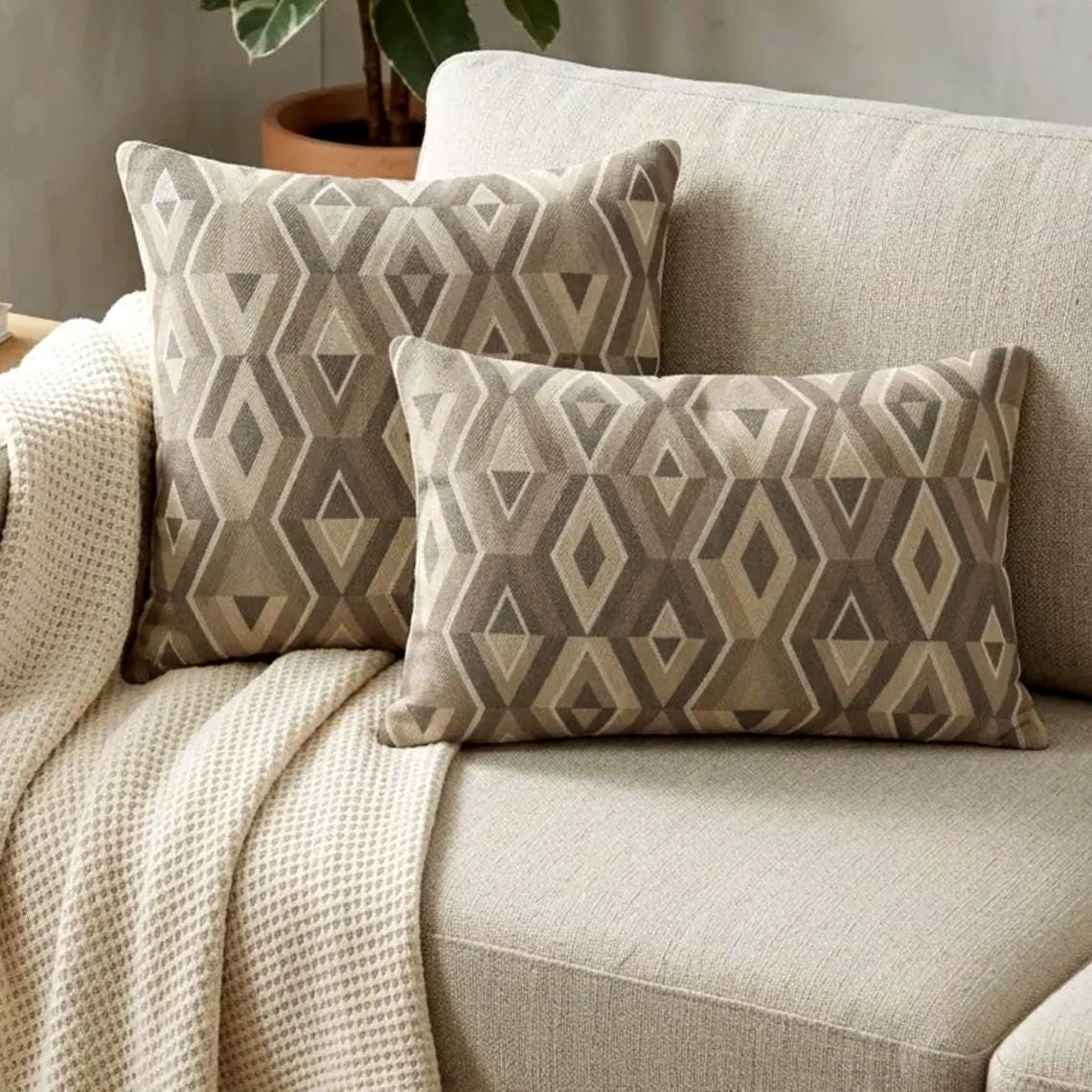 Earthbound Lumbar Lumbar Pillow Cover