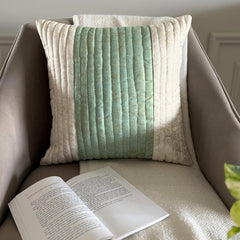 Foil Divisions Throw Pillow Cover