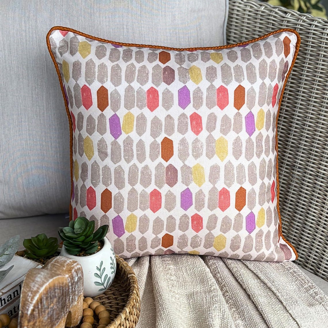 Color Impulse Pillow Cover