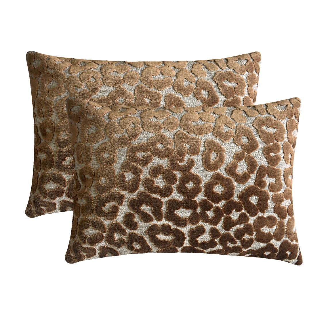 Leopard Terrrain Lumbar Lumbar Pillow Cover