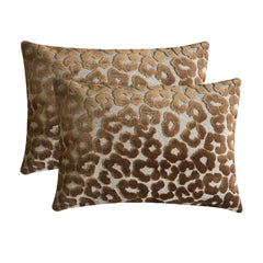 Leopard Terrrain Lumbar Lumbar Pillow Cover