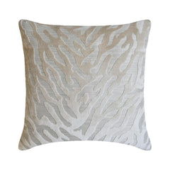 Ivory Velvet Lumbar Pillow Cover - Alabaster Luxe Lumbar