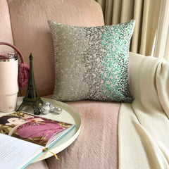Northern Lights Sequins Throw Pillow Cover